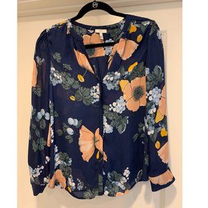 Joie Silk Floral Blouse